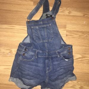 Denim overalls